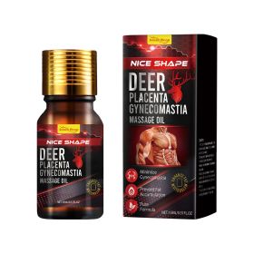 South Moon Male Breast Shaping Massage Oil, Chest Contours Firming And Moisturizing Skin Shaping Massage Oil